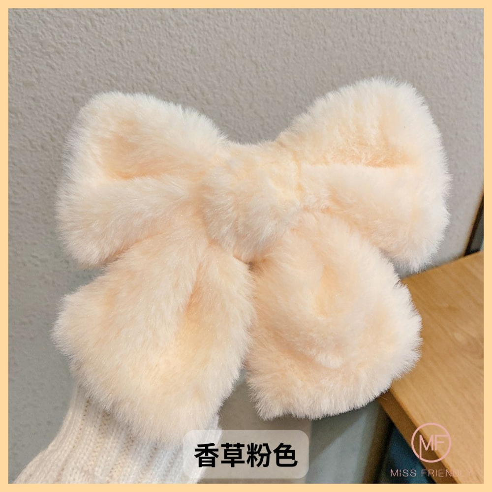 現貨 台灣 ✨ 公主髮夾 大號毛絨蝴蝶結彈簧夾 彈簧夾 16cm 公主頭 大蝴蝶結彈簧夾 萬聖節髮飾 髮夾 髮飾 甜美-細節圖4