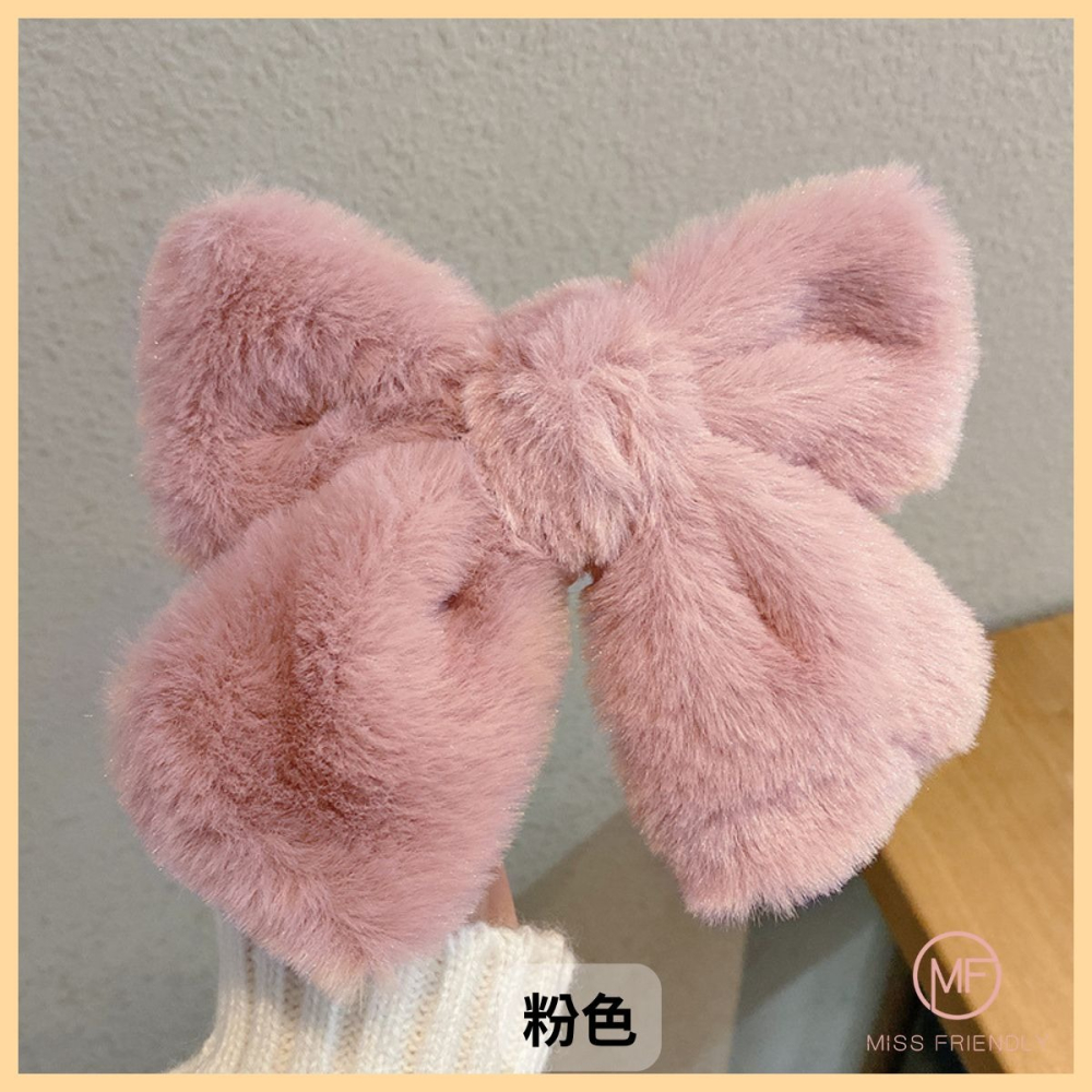 現貨 台灣 ✨ 公主髮夾 大號毛絨蝴蝶結彈簧夾 彈簧夾 16cm 公主頭 大蝴蝶結彈簧夾 萬聖節髮飾 髮夾 髮飾 甜美-細節圖5