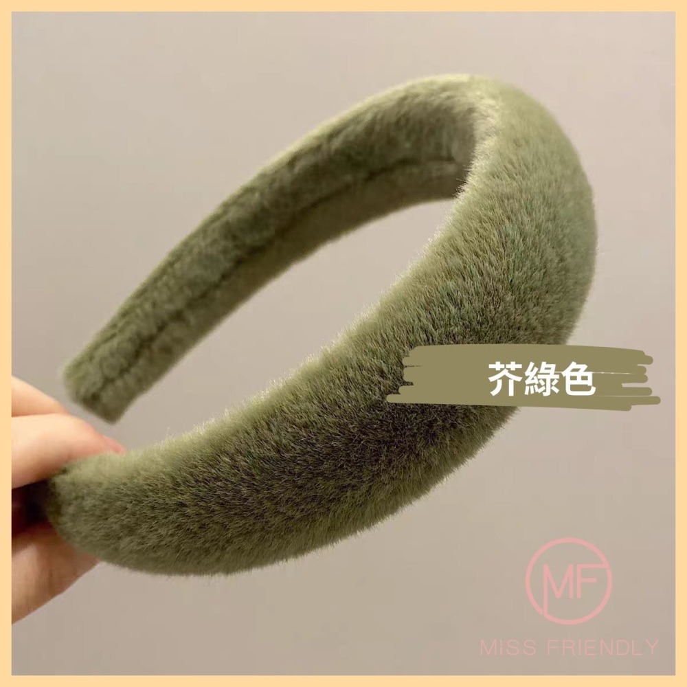 現貨 台灣 ✨ 髮箍 韓國仿兔毛毛絨髮箍 聖誕節髪飾 韓系厚海綿髮箍 造型髮箍 洗臉髮箍 配件 秋冬新款 交換禮物-細節圖9