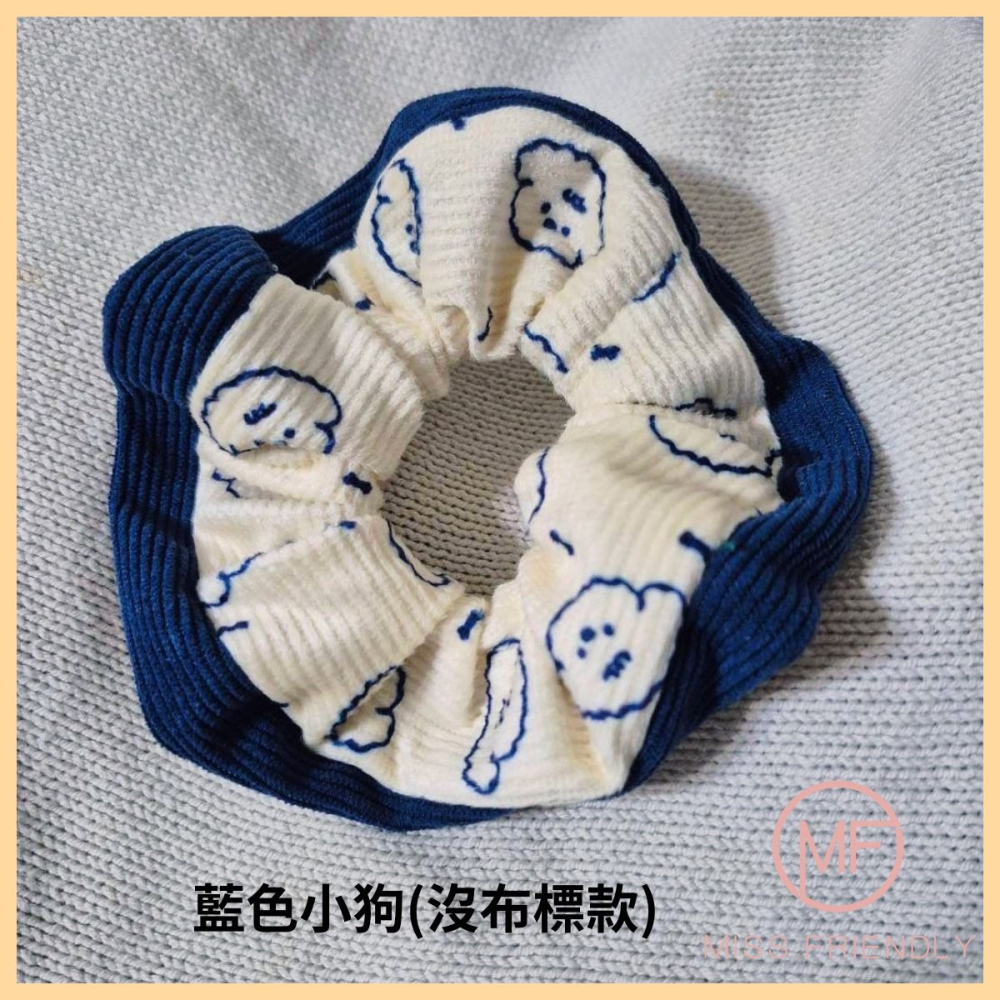 現貨 台灣 ✨ 大腸圈 秋冬新款 韓版 丸子頭 高馬尾 蝴蝶結髮圈 燈心絨大腸髮圈 可愛印花髮圈 愛心 點點 簡約百搭-細節圖4