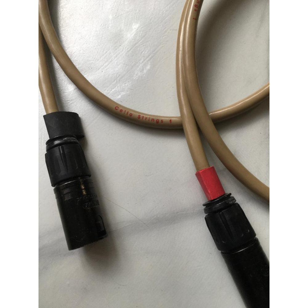 【稀有品】Cello String 1 XLR 訊號線 一對(SILTECH Crystal Connect可用)-細節圖3