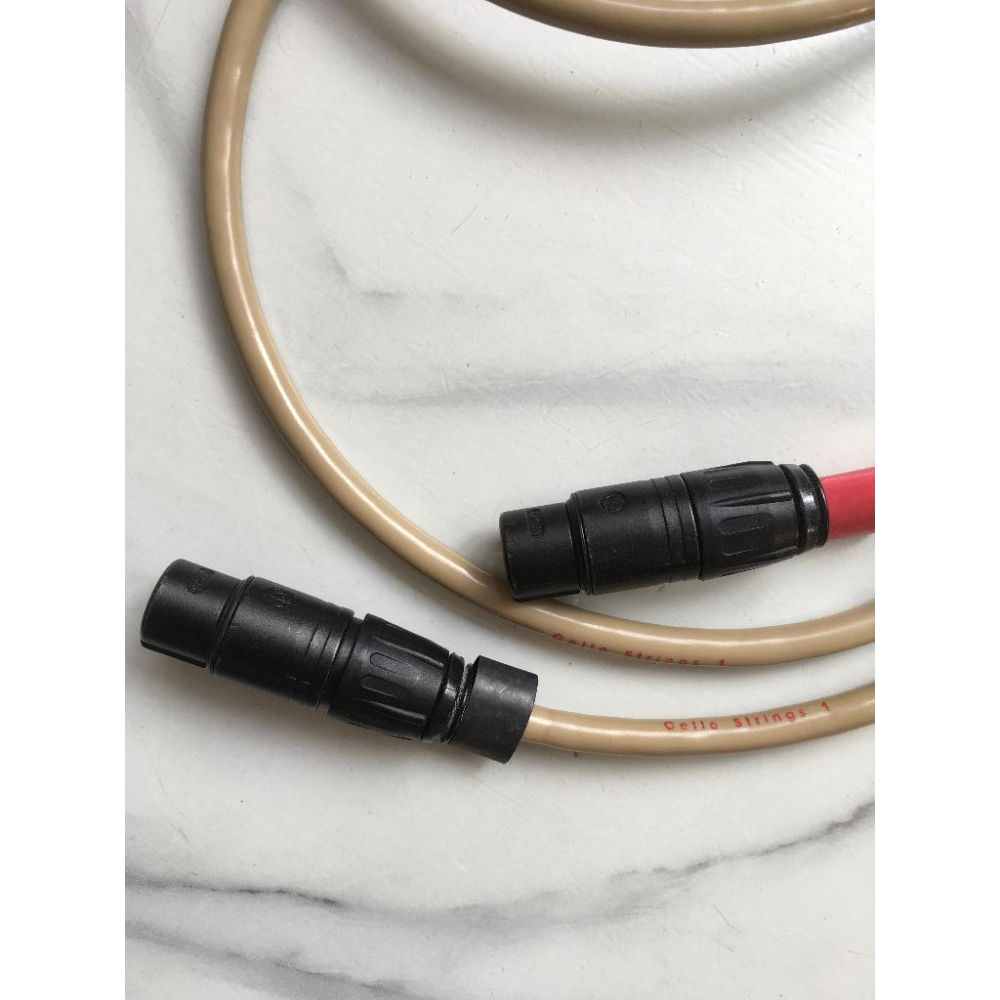 【稀有品】Cello String 1 XLR 訊號線 一對(SILTECH Crystal Connect可用)-細節圖4