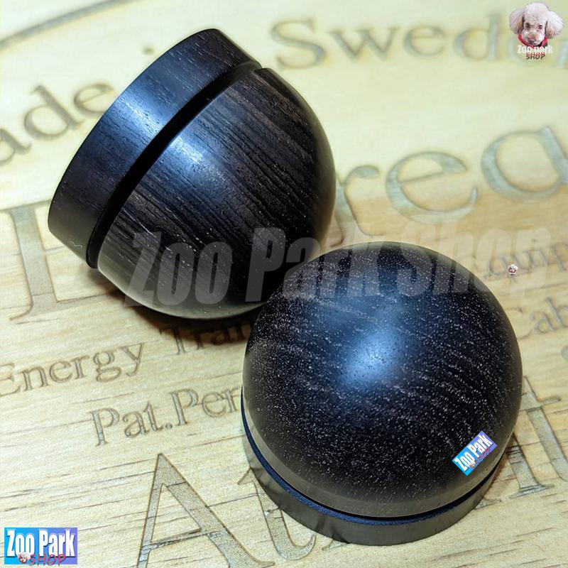 【水晶耗能版43mm】黑檀木 黃水晶 音響角錐 腳釘 腳墊 腳錐 角錐 腳架 SILTECH ACUUPHASE 可用-細節圖5