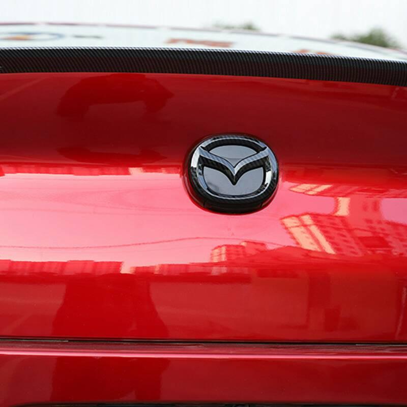 【碳纖維現貨】馬自達 MAZDA3 四代 三代 CX4 專用 碳纖維車標 前後車標 鑰匙套-細節圖4