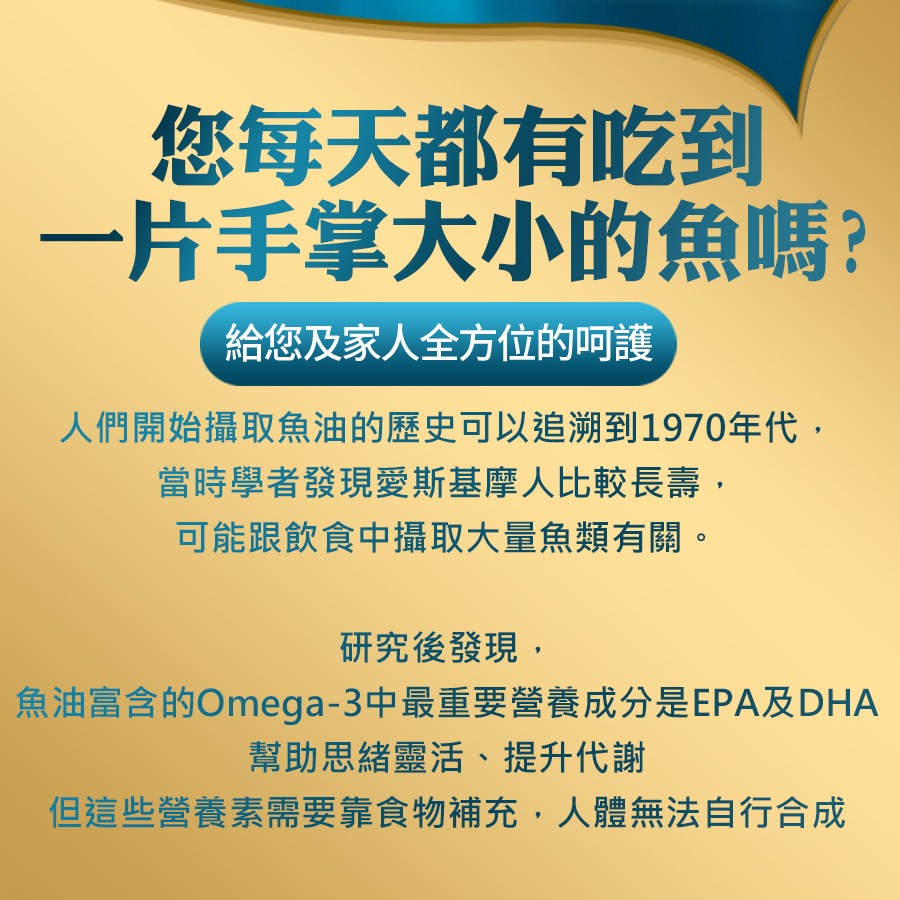 高濃度頂級魚油 60粒/盒-細節圖2