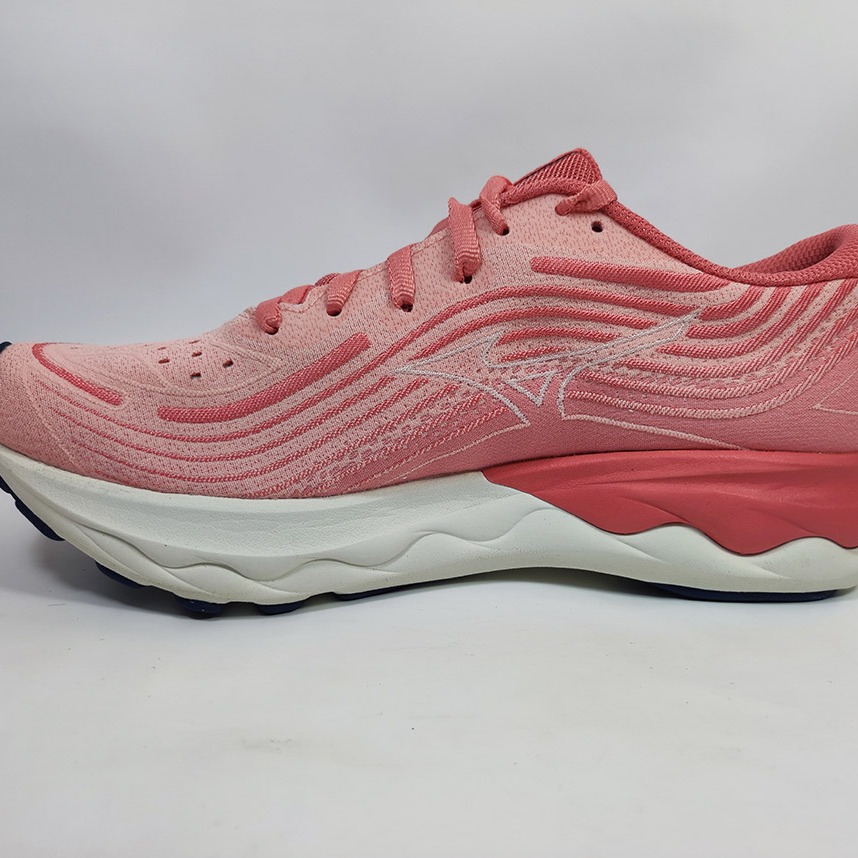 (E3) MIZUNO 美津濃女款 WAVE SKYRISE 4 緩衝避震慢跑鞋運動鞋 J1GD230923-細節圖5