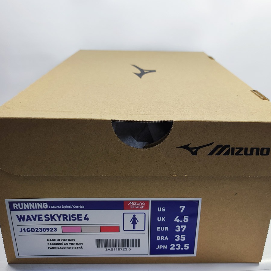 (E3) MIZUNO 美津濃女款 WAVE SKYRISE 4 緩衝避震慢跑鞋運動鞋 J1GD230923-細節圖9