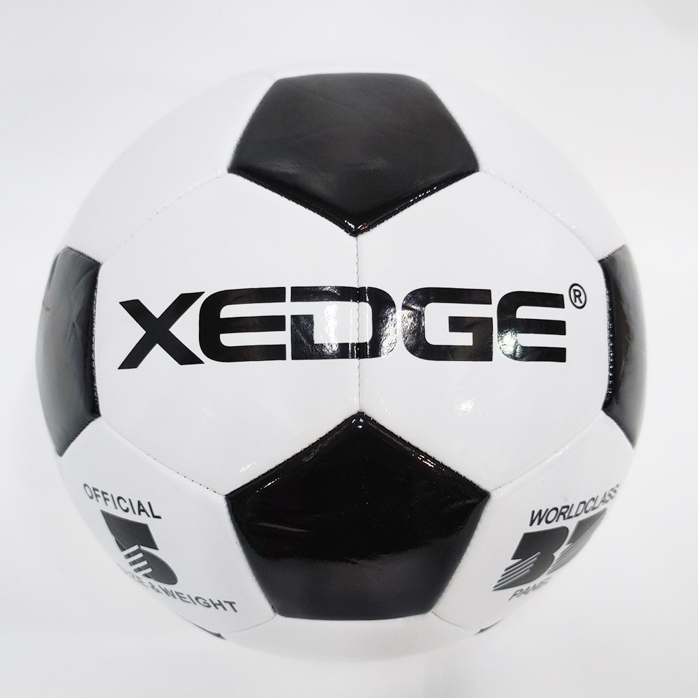 XEDGE PVC 足球 5 號 訓練球  青少年 成人 機器縫製 適合室內戶外-細節圖10