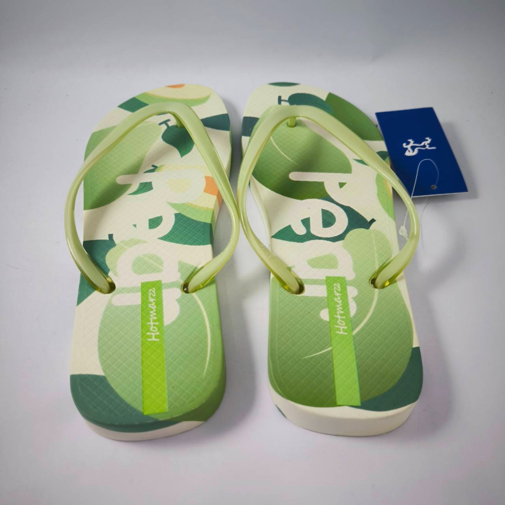 Hotmarzz 黑瑪 時尚 圖騰 環保材質 耐磨 防滑性佳  夾腳拖鞋  防水 HM7091A-20-細節圖8