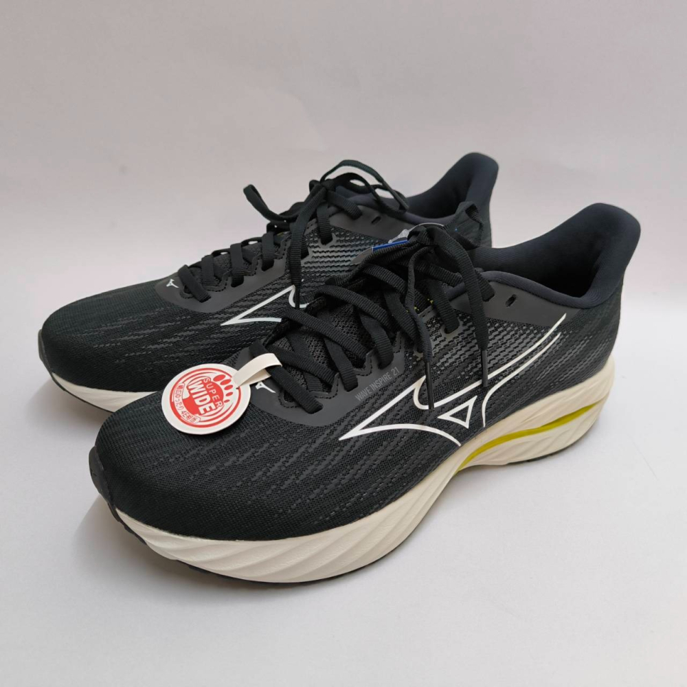 MIZUNO 寬楦 WAVE-INSPIRE 慢跑鞋  男女款  優惠特價-細節圖3