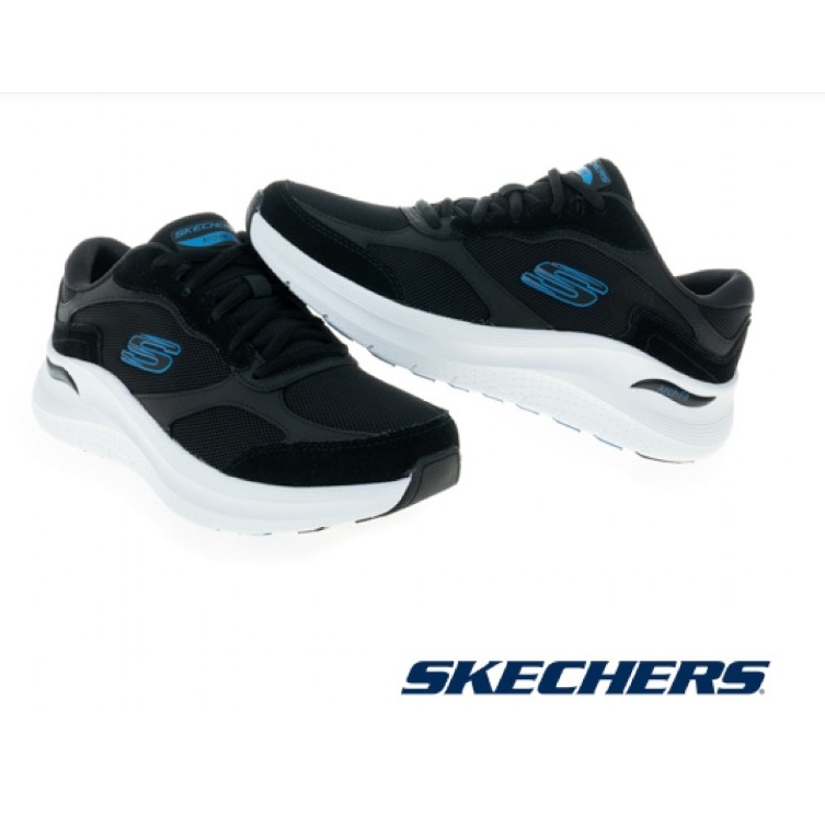SKECHERS ARCH FIT 2.0 男款健走鞋 (232702BKBL)-細節圖3