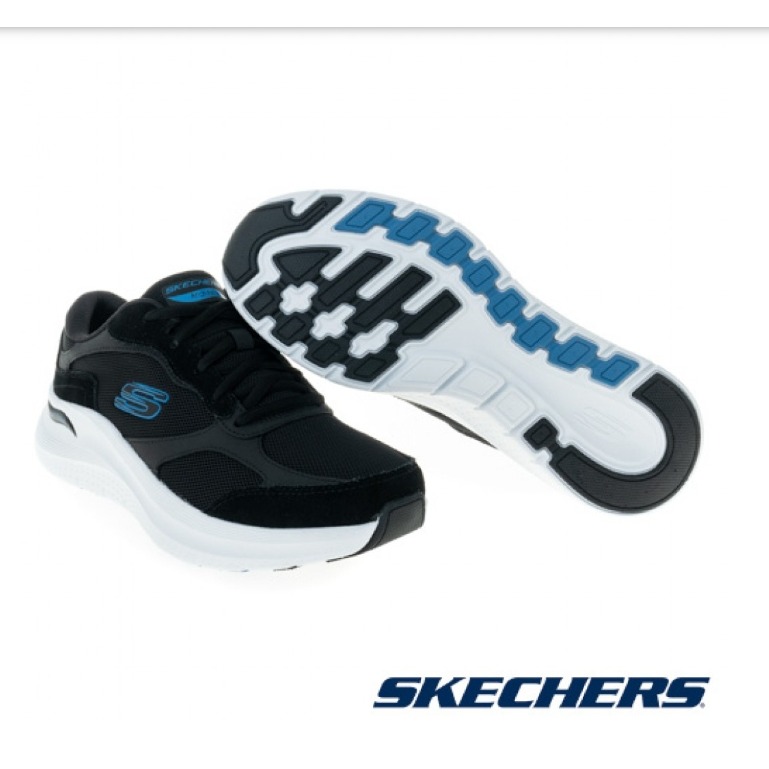 SKECHERS ARCH FIT 2.0 男款健走鞋 (232702BKBL)-細節圖4