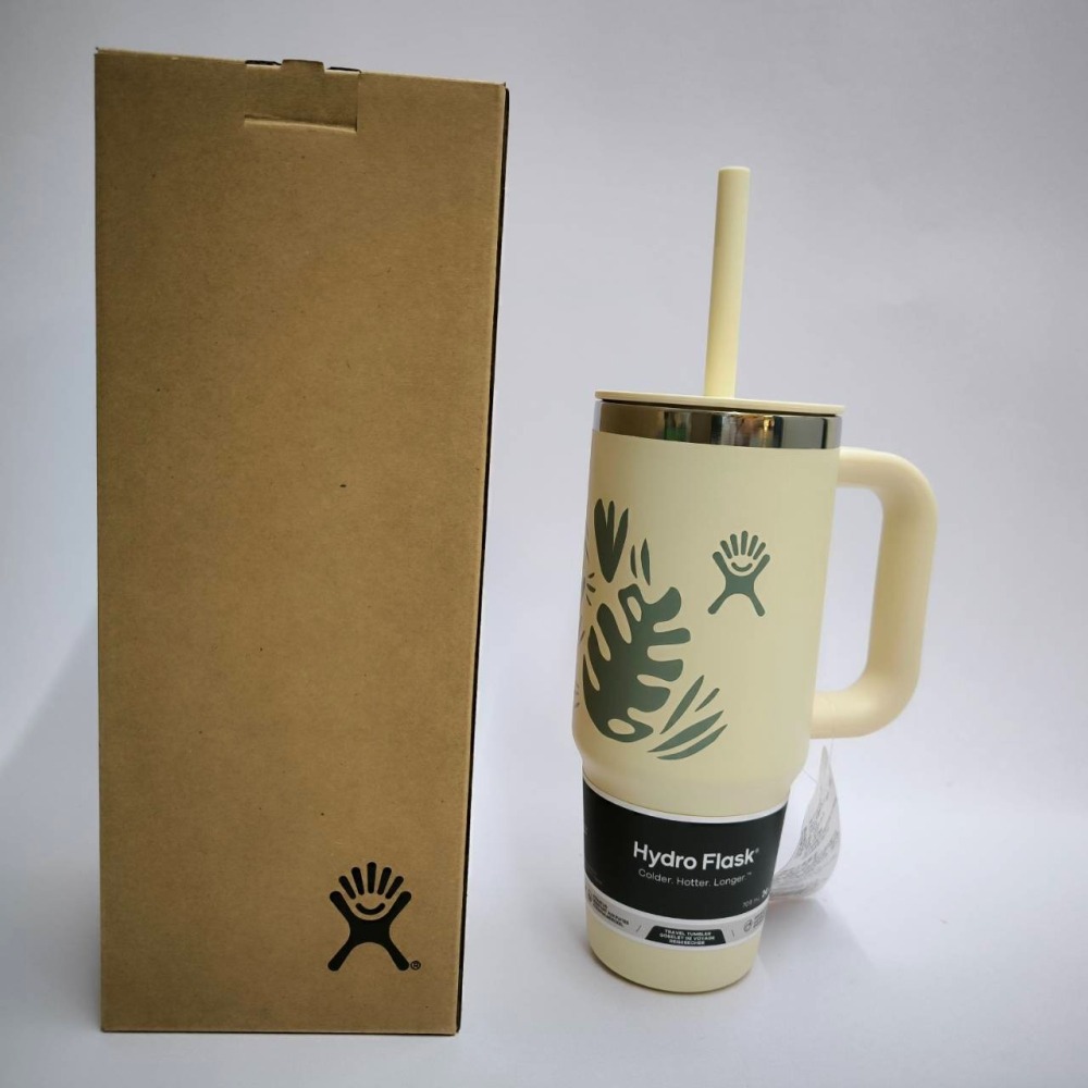 Hydro Flask 24oz/709ml 吸管 冰霸杯 忘憂森林-細節圖10