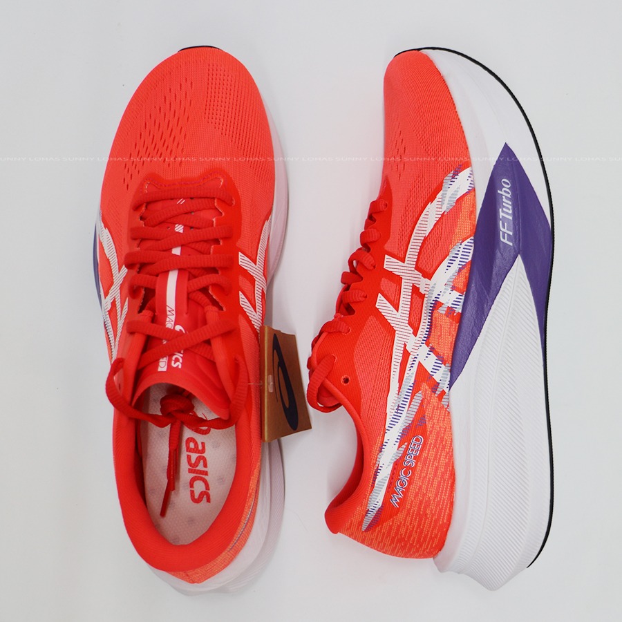 特價 ASICS 亞瑟士 MAGIC SPEED 4 男款 競速 碳板 跑鞋 馬拉松 路跑賽 1011B873-600-細節圖4