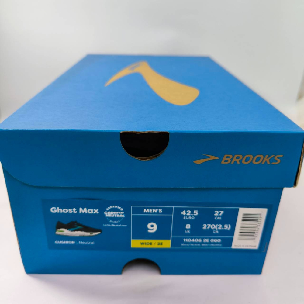 特價商品 美國西雅圖 BROOKS 男款  2E 寬楦 GHOST MAX 慢跑鞋 1104062E060-細節圖9
