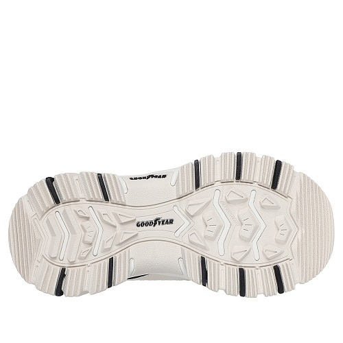 SKECHERS 女款 戶外時尚 瞬穿舒適科技 D＇LITES HIKER - COZY FIT 180114NTBK-細節圖3