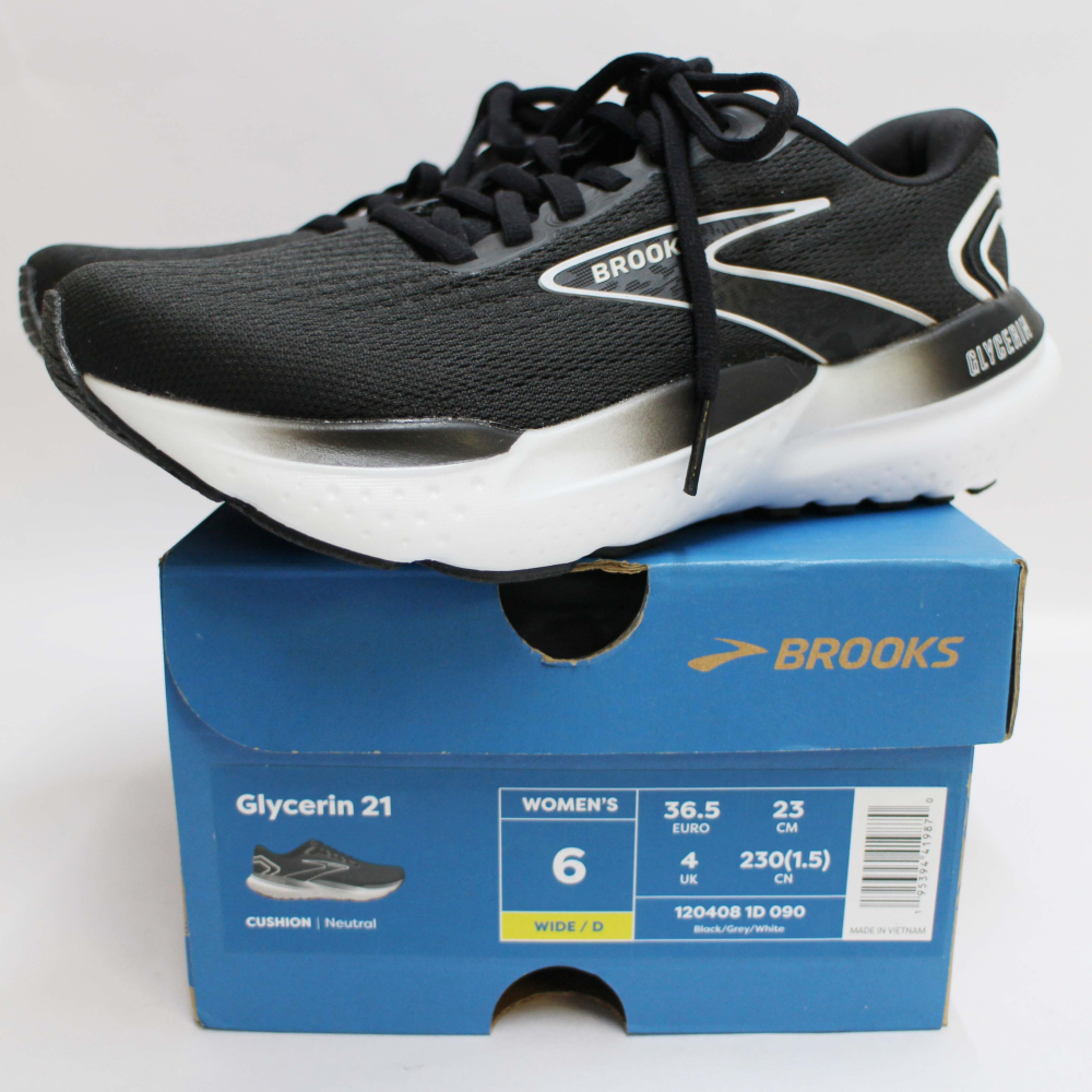 換季特賣 【BROOKS】男 避震緩衝象限 Glycerin 21 甘油系列21代 寬楦 慢跑鞋 1104192E090-細節圖8