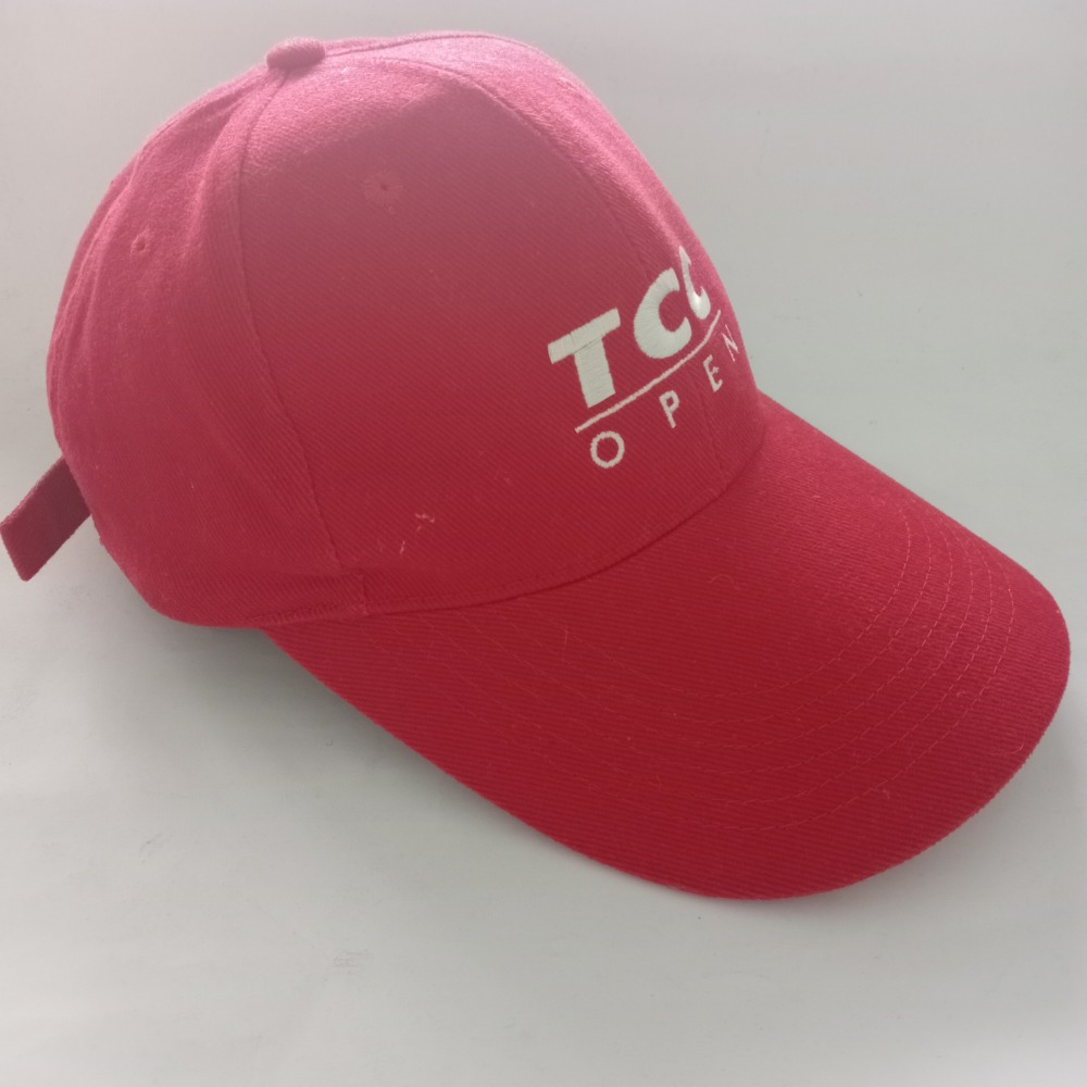 TCC台灣大哥大公開賽高球帽(紅色)-細節圖2