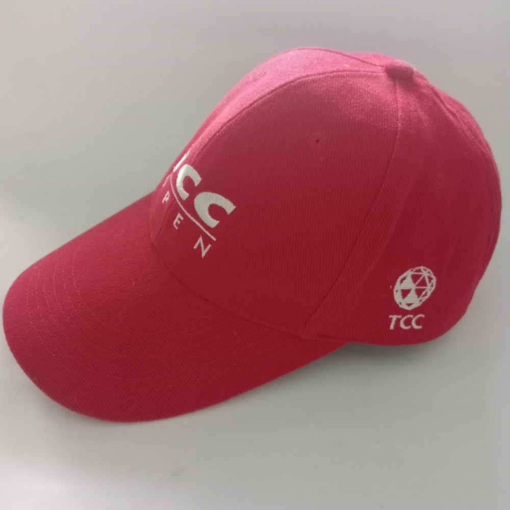 TCC台灣大哥大公開賽高球帽(紅色)-細節圖3