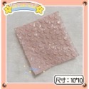 《追星小物＆包材》愛心氣泡袋 淡粉色 加厚 包材 小卡打包材料-規格圖3