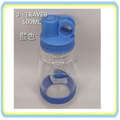 3-LEAVES 三葉 600ML掀蓋式水壺共5款可選(台灣製)-規格圖5