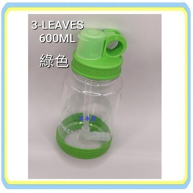 3-LEAVES 三葉 600ML掀蓋式水壺共5款可選(台灣製)-規格圖5