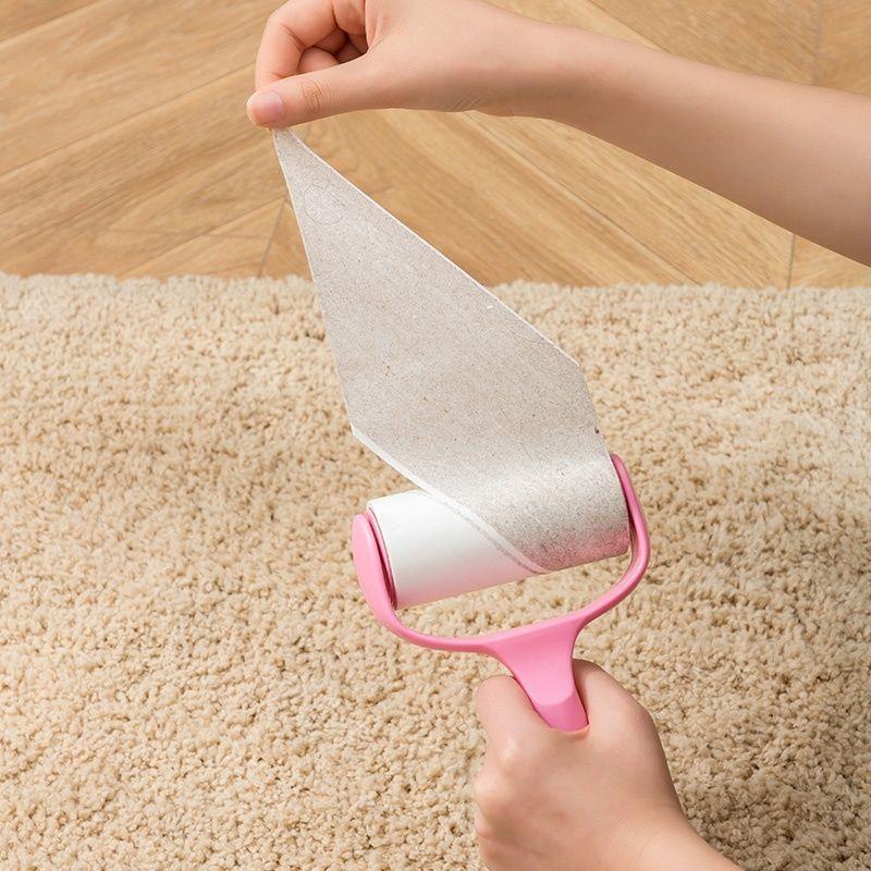 24H出貨🐶貓犬通用🐱寵物除毛神器/養貓人必備/除毛滾筒/粘尘纸滚筒粘毛器/可撕/沙发衣物/沾尘除毛刷/宠物清洁用品-細節圖2