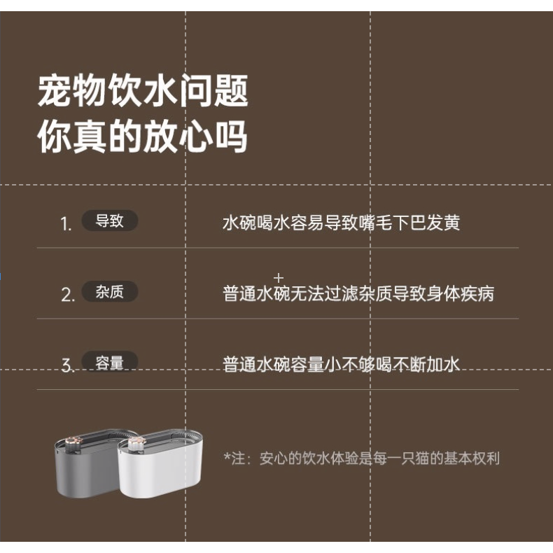 【免運速發】🔥全網低價🔥智能斷水寵物自動飲水機高品質 貓咪飲水機 寵物喝水 狗狗飲水自動循環 過濾水質大容量-細節圖3