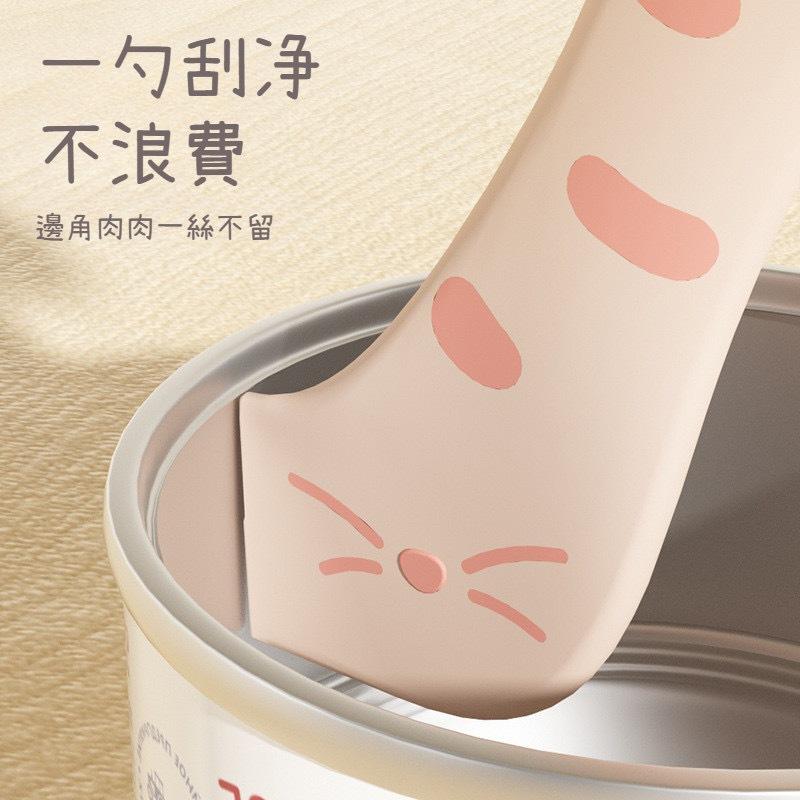 隔日到貨🔥超棒寵物 全台最低 寵物罐頭保鮮蓋 寵物罐头勺 罐頭密封蓋 貓尾巴开罐器 貓耳罐頭矽膠蓋-細節圖5