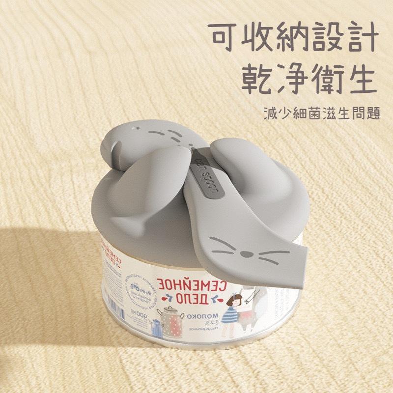 隔日到貨🔥超棒寵物 全台最低 寵物罐頭保鮮蓋 寵物罐头勺 罐頭密封蓋 貓尾巴开罐器 貓耳罐頭矽膠蓋-細節圖6