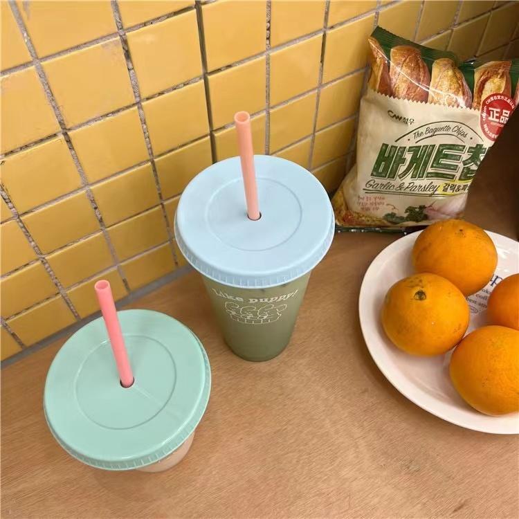 限時優惠送贈品 環保吸管杯 飲料杯 環保杯 塑膠杯 塑膠吸管杯 隨身杯 咖啡杯 吸管杯 耐熱杯 手搖飲杯 超商咖啡杯-細節圖4