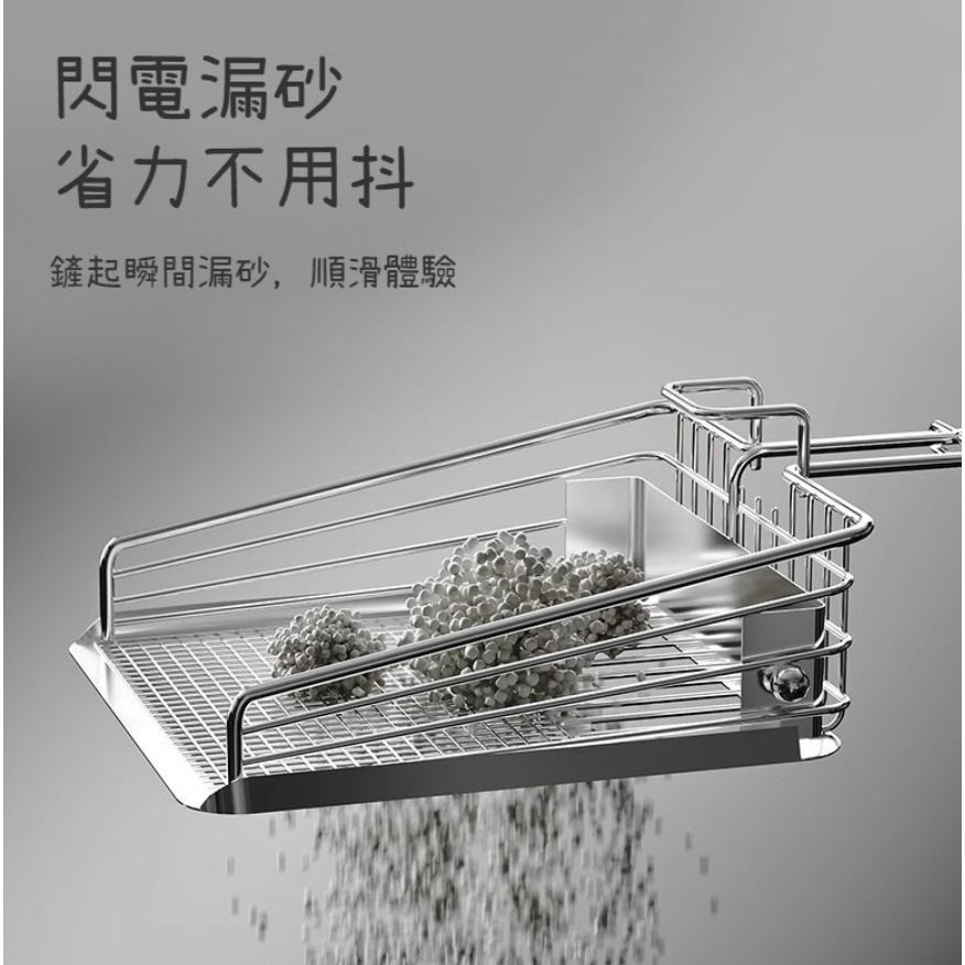 隔日到貨超棒寵物🔥最新代雙網格金屬貓砂鏟 雙網分篩 快速鏟砂 貓沙鏟 貓沙剷 貓砂 貓砂盆 貓廁 貓咪用品 鏟貓砂 貓鏟-細節圖2
