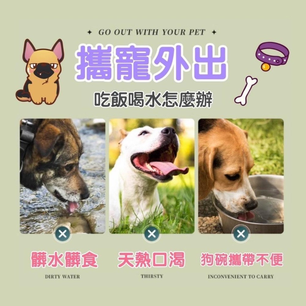 【🔥安全矽膠】寵物摺疊碗 寵物外出碗 寵物折疊碗 摺疊碗 矽膠碗 折疊碗 貓咪碗 飼料碗 狗碗 貓碗 寵物-細節圖2