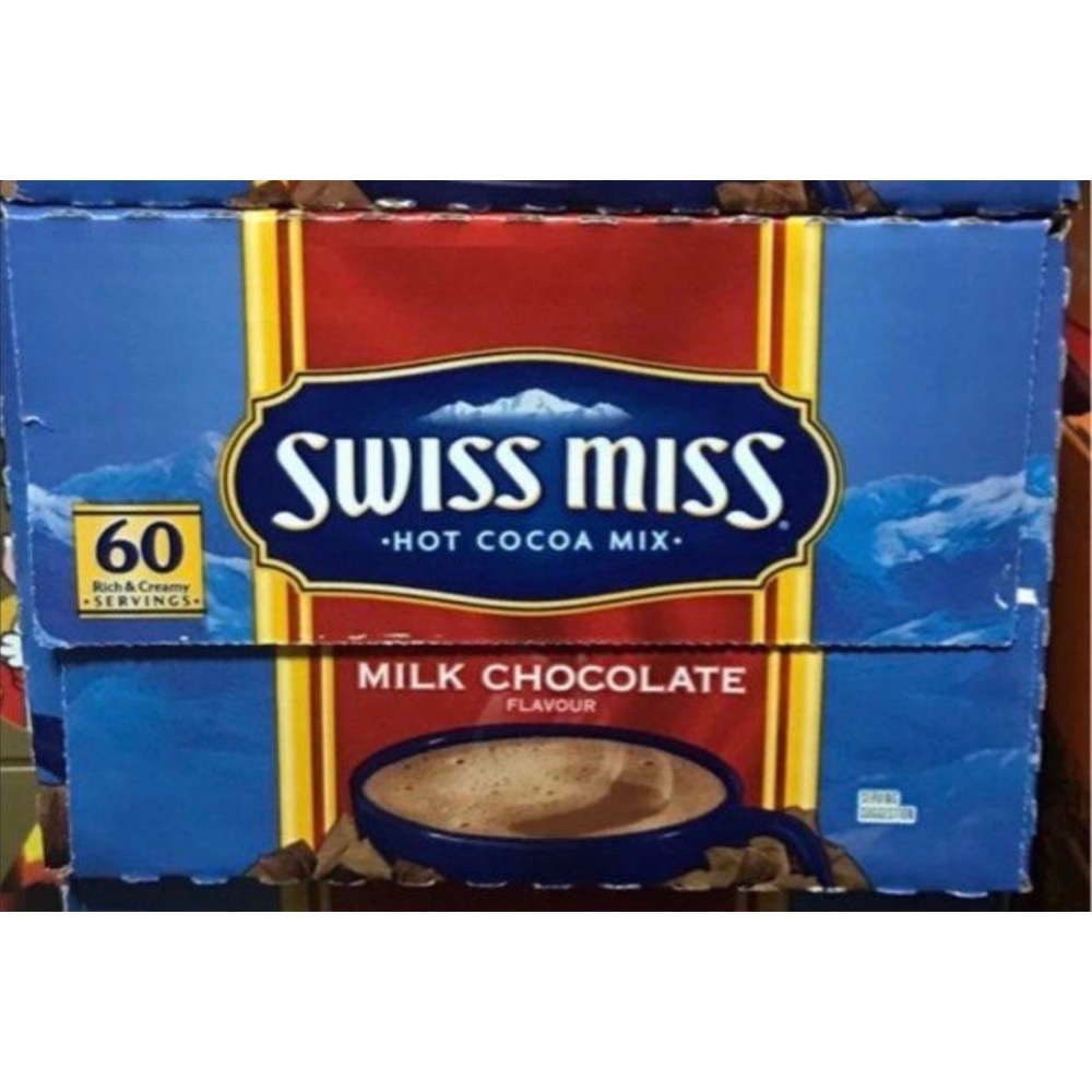 Costco好市多 SWISS MISS即溶可可粉/牛奶巧克力 28g x60入 chocolate-細節圖5