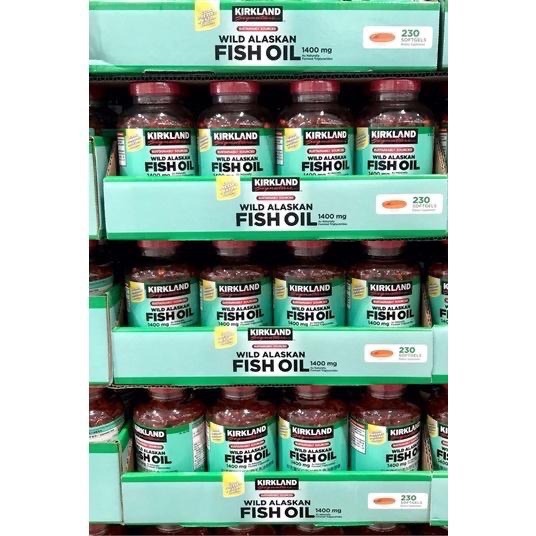 Costco好市多 Kirkland 科克蘭阿拉斯加野生魚油軟膠囊 1400毫克 230粒 fish oil-細節圖5
