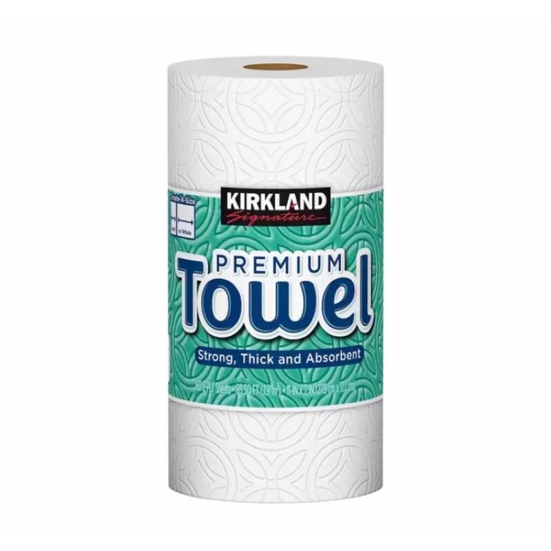 Costco好市多 Kirkland Signature 科克蘭 隨意撕特級廚房紙巾 160張 X 12捲-細節圖3