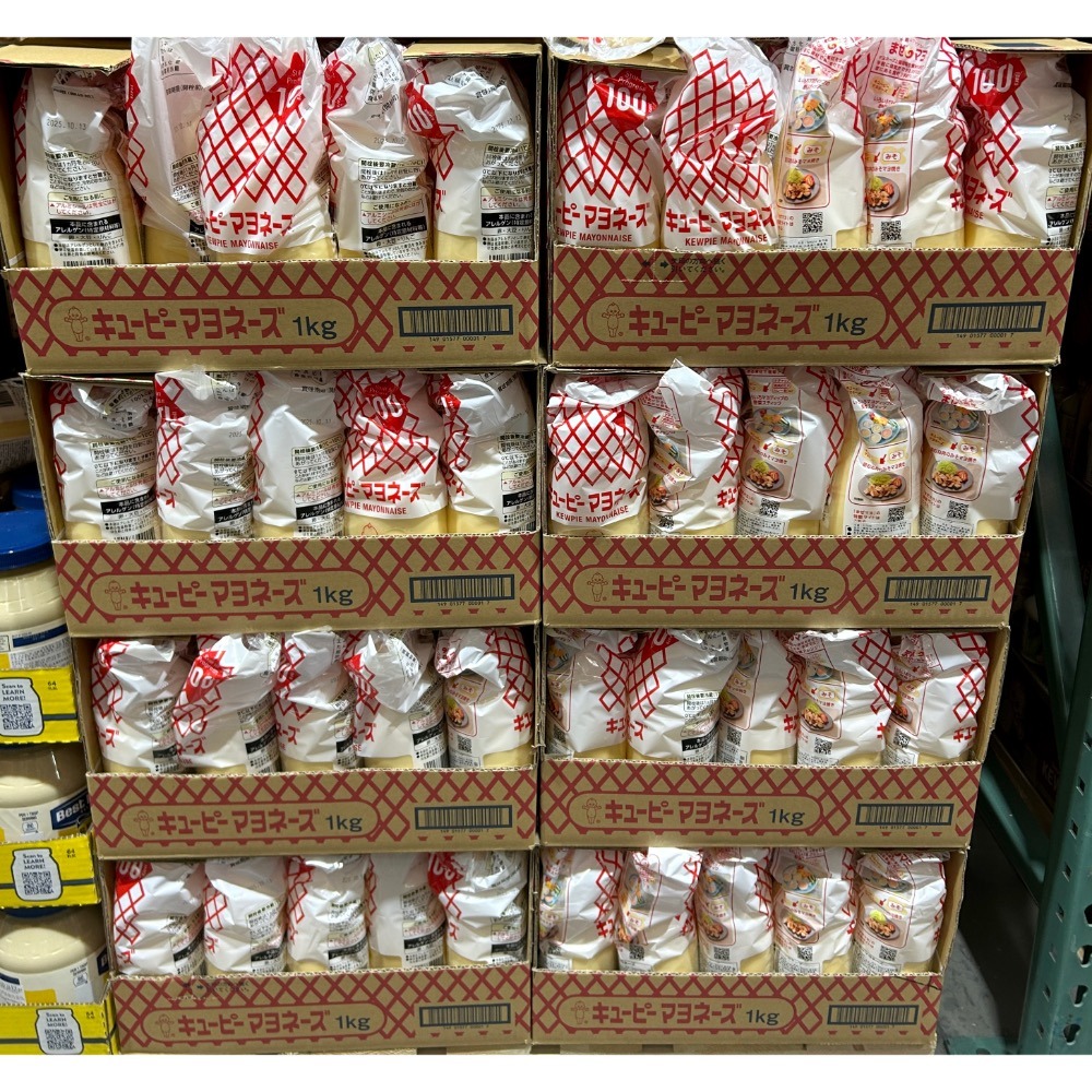 Costco好市多 Kewpie 美奶滋 1公斤  mayonnaise-細節圖5