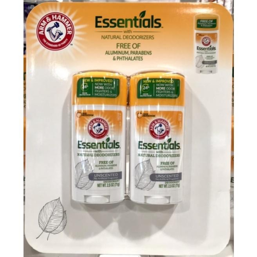 Costco好市多 Arm & Hammer 小蘇打配方體香膏 71g x4入 deodorant