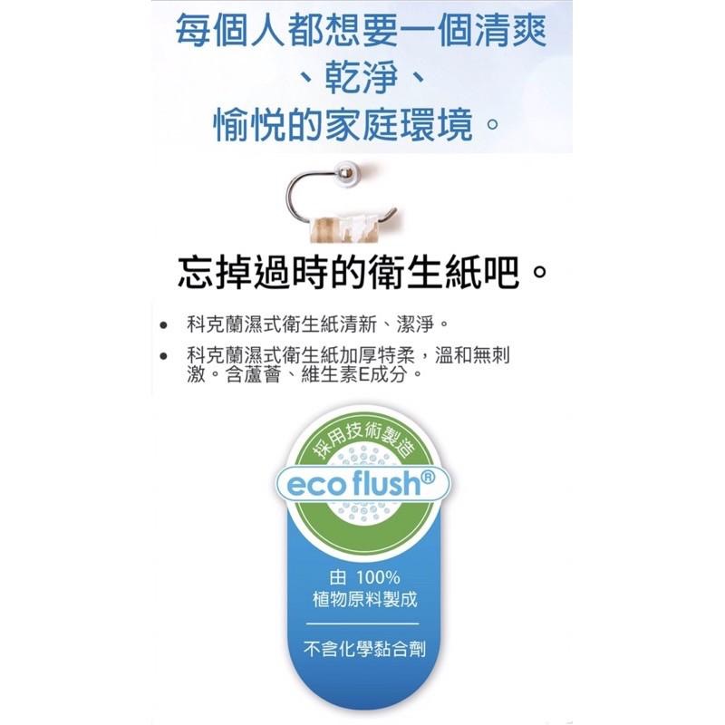Costco好市多 Kirkland 科克蘭 濕式衛生紙 60抽 X 10包 + 16抽 X 2包-細節圖2