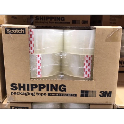 Costco好市多 3M 透明封箱膠帶 4.8公分 X 90公尺 12入 scotch