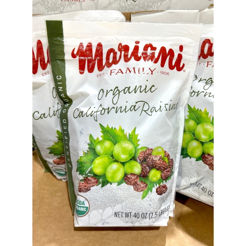 Costco好市多 MARIANI 美國有機葡萄乾 1.13 公斤 organic raisins