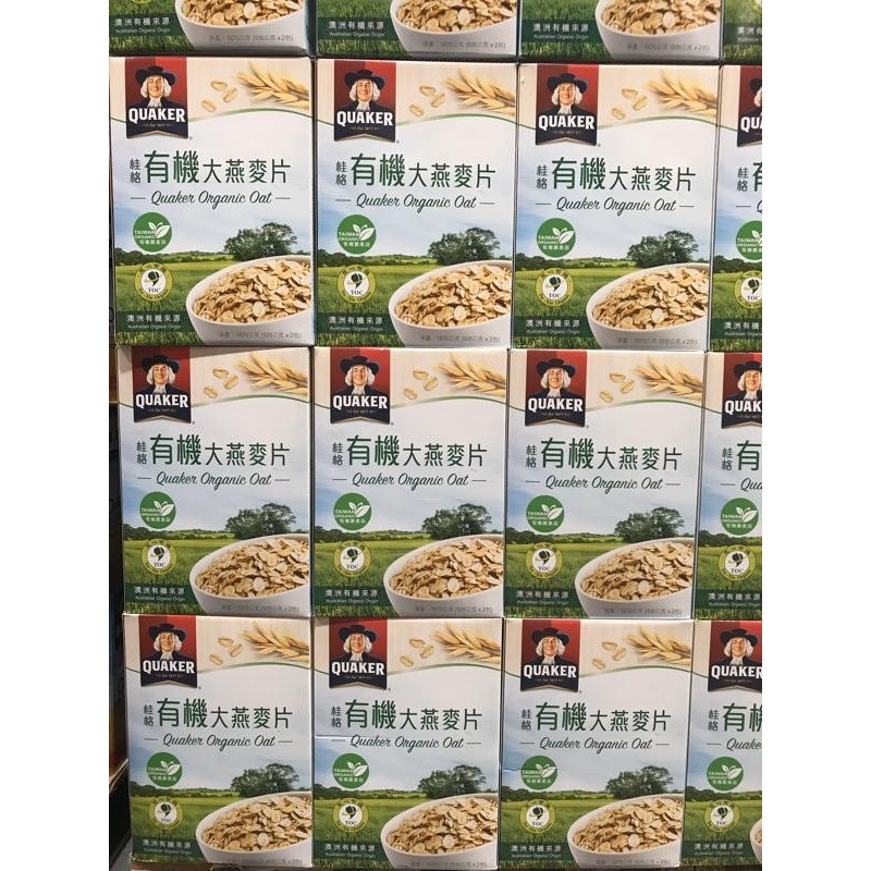 Costco好市多 QUAKER 桂格有機大燕麥片 1.87kg  organic oats-細節圖4