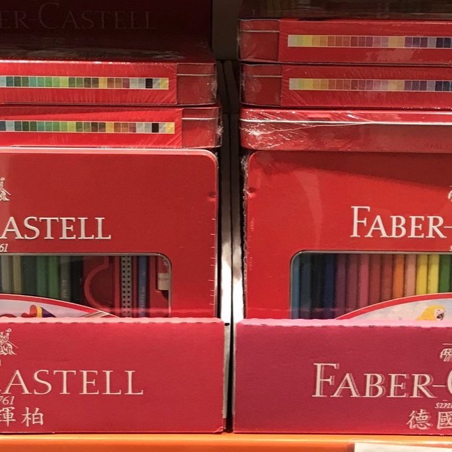 Costco好市多FABER-CASTELL 輝柏48色水溶性彩色鉛筆color