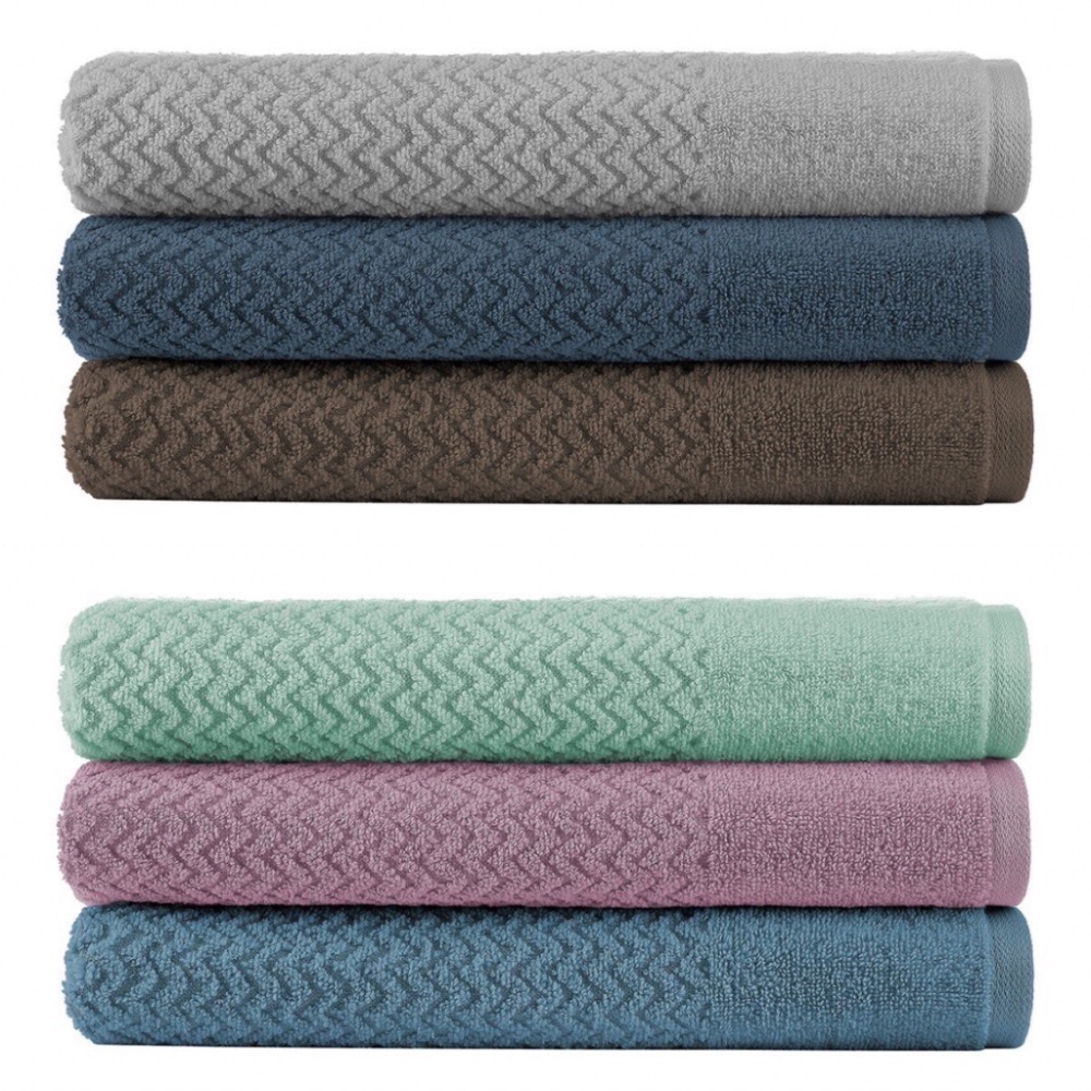 Costco好市多 GRANDEUR 快乾浴巾三入組菱格紋 76cm x 137cm 400GSM bath tower-細節圖5