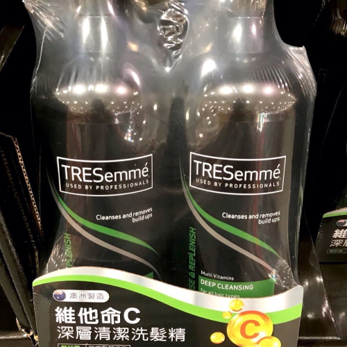 Costco好市多 澳洲製 TRESemme 深層清潔洗髮精 900ml x2瓶 翠絲蜜