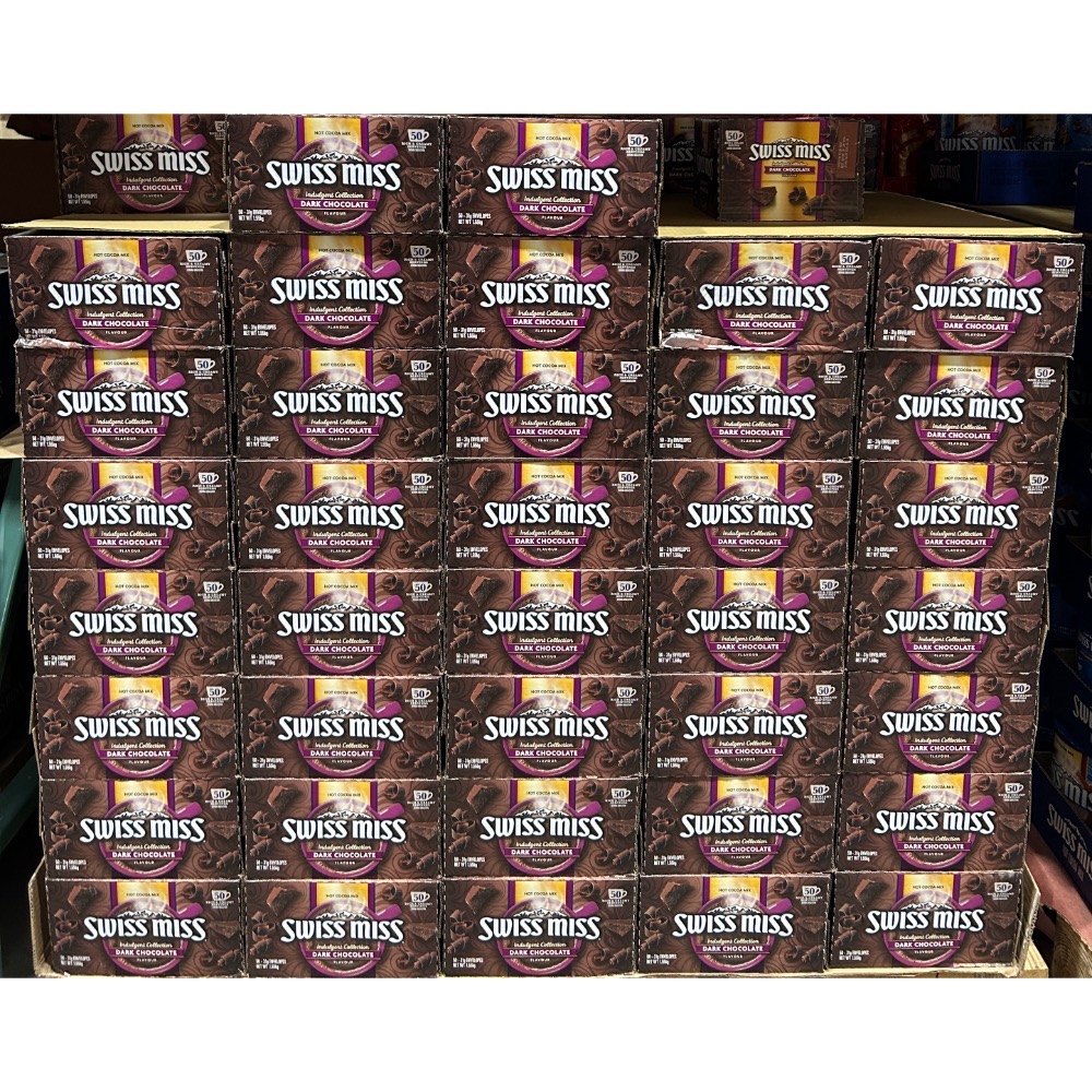 Costco好市多 SWISS MISS 瑞士小姐 香醇巧克力即溶可可粉 31g x50入-細節圖3