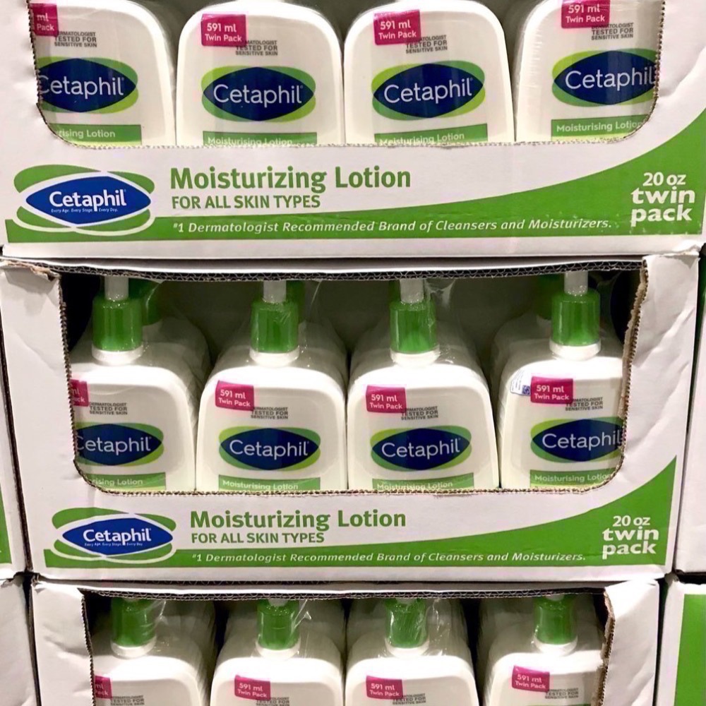 Costco好市多 Cetaphil舒特膚溫和臉部身體滋潤乳液 591ml x 2入-細節圖5