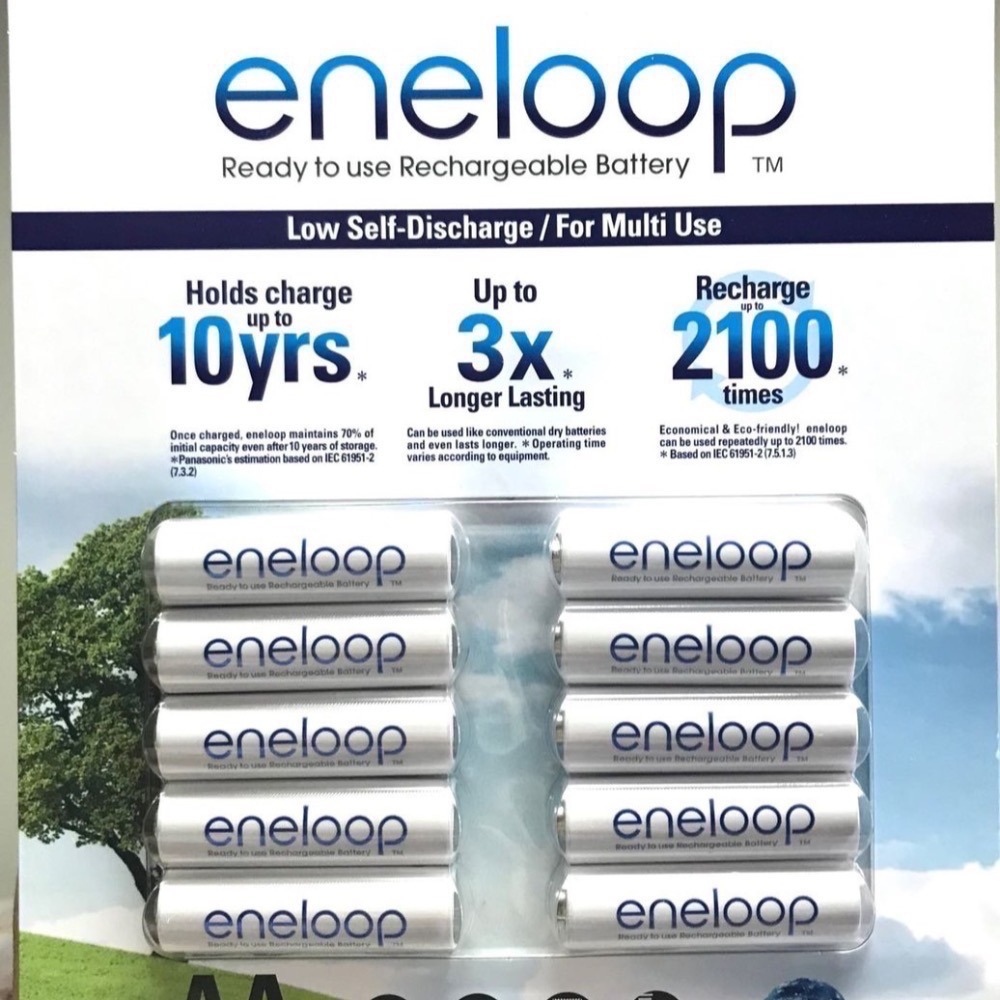 Costco好市多 Panasonic ENELOOP AA 10入三號充電電池 / AAA 10入四號充電電池-細節圖2
