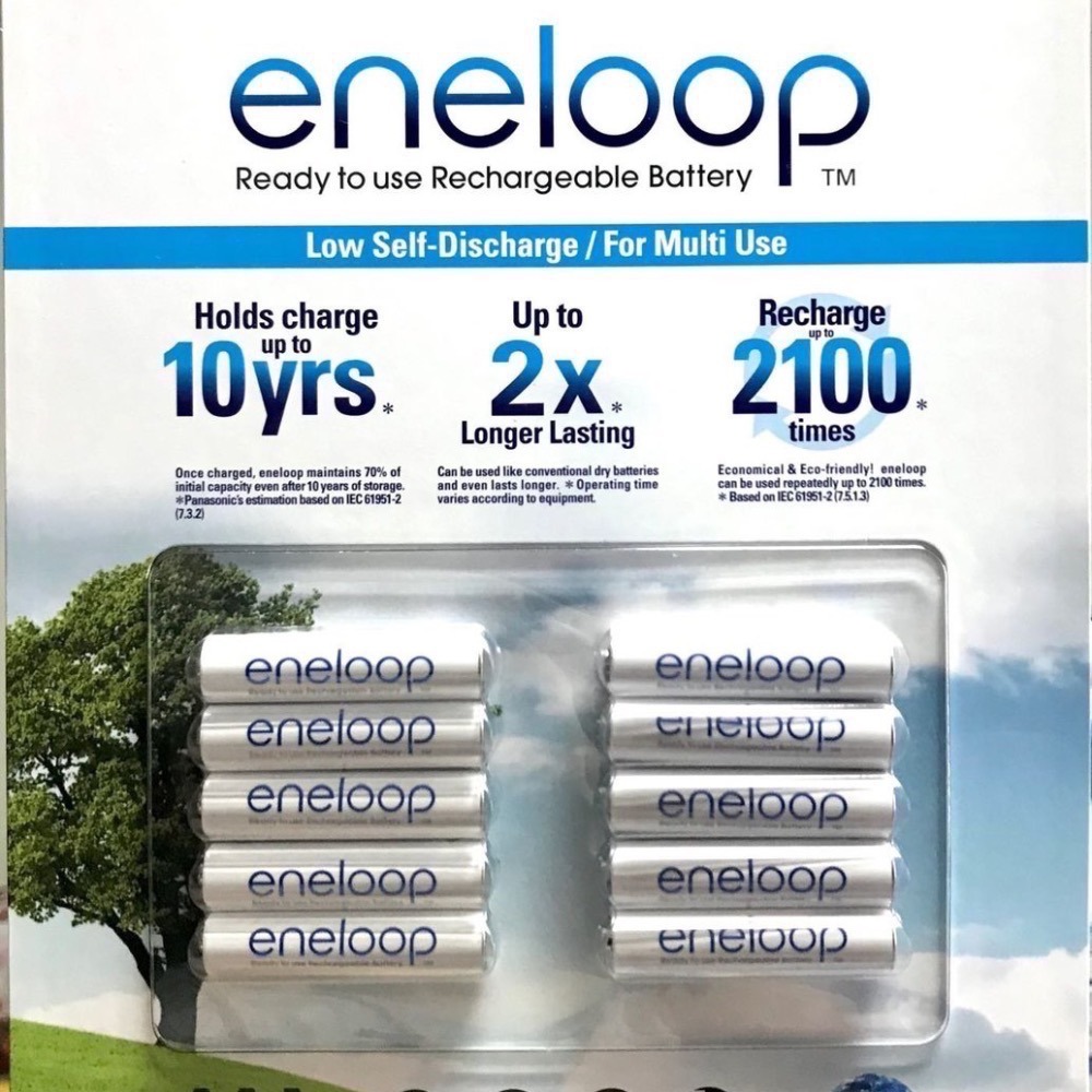 Costco好市多 Panasonic ENELOOP AA 10入三號充電電池 / AAA 10入四號充電電池-細節圖4