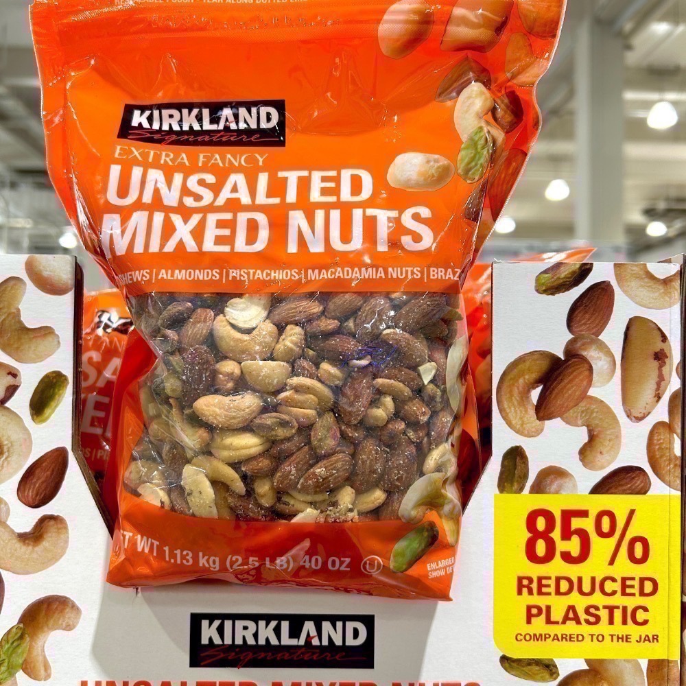 Costco好市多 KIRKLAND科克蘭 香烤綜合堅果 1.13kg nuts 無調味堅果 無鹽-細節圖2